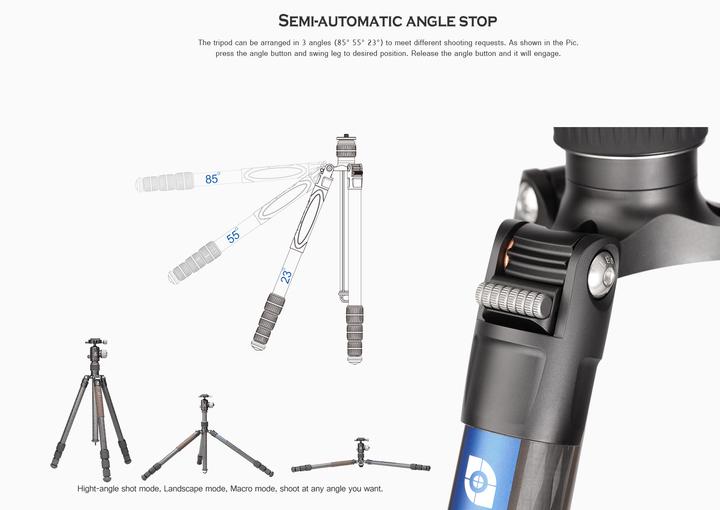 Produktbild Leofoto Urban LX-254CT + XB-32 (Carbon, Metall)