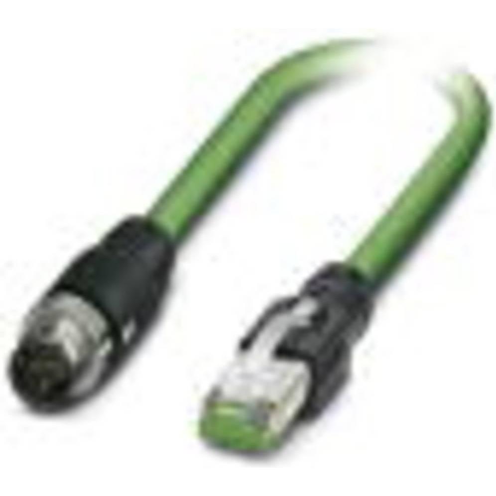 Thumbnail - Phoenix Contact 1407502 Sensor-/Aktor-Anschlussleitung 10 m Polzahl: 4 1 St., Elektronikkabel + Stecker, Schwarz