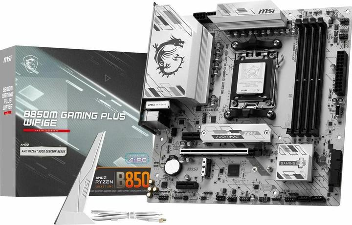 Produktbild MSI B850M Gaming Plus WIFI6E (AM5, AMD B850, mATX)