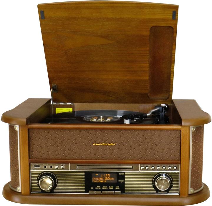 Produktbild Soundmaster NR566BR (Plattenspieler, Bluetooth, CD Player, 2x 5 W)
