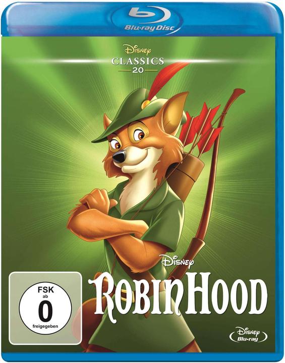 Disney Interactive Studios Robin Hood (Blu-ray, 1973, Allemand)