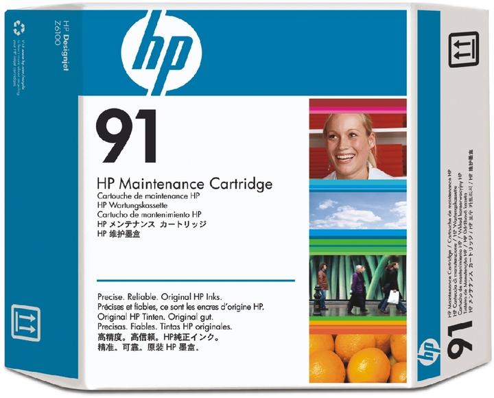 Produktbild HP Wartungspatrone 91 (C, Y, LC, BK, MBK)