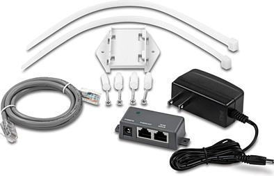 Actual product image Trendnet TPE-119GI Gigabit 4PPoE injector (UPOE, 802.3at (PoE+), 95 W)
