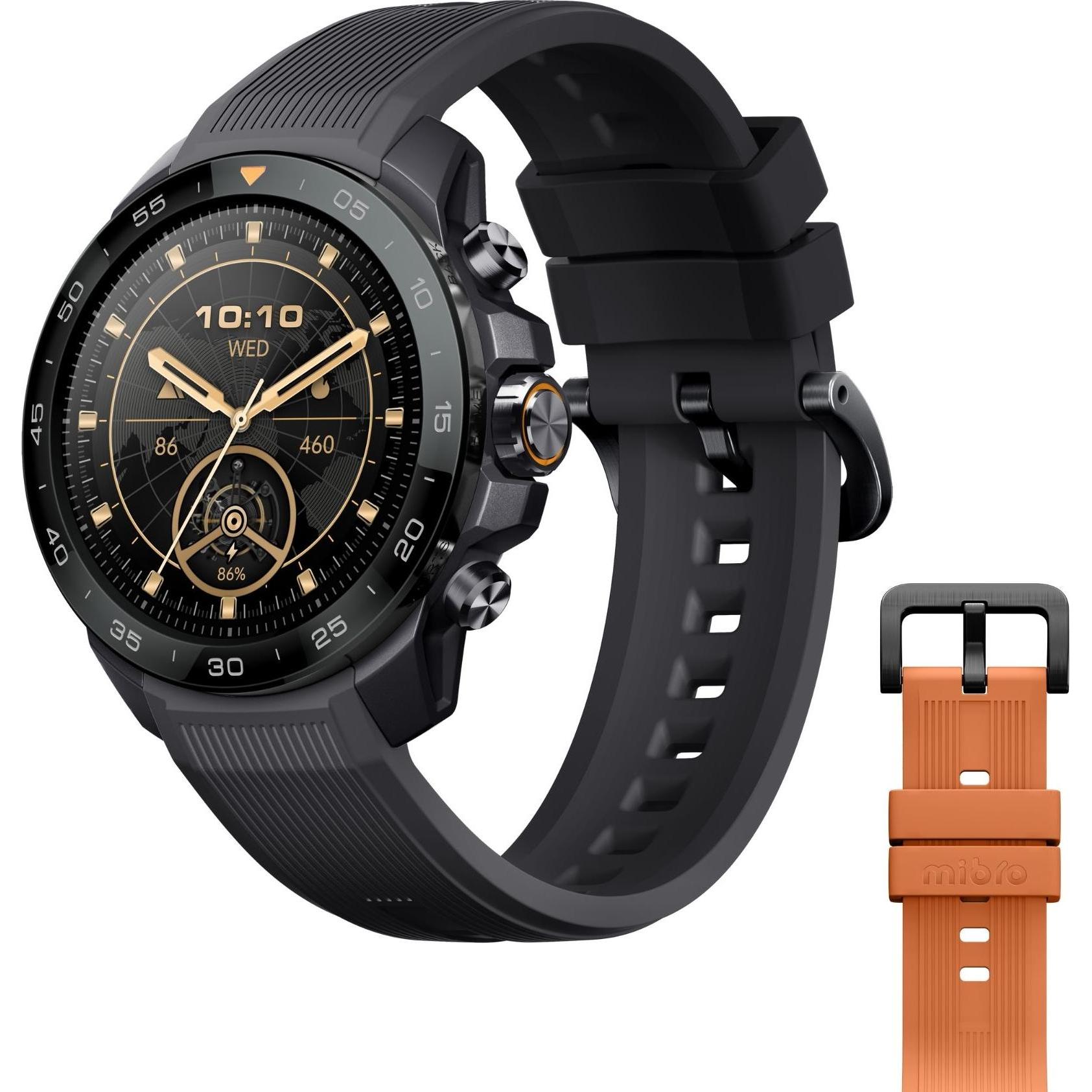 Xiaomi Mibro Smartwatch Mibro Gs Explorer S Schwarz 1,32" 46 Mm (46 mm, nur WLAN), Smartwatch