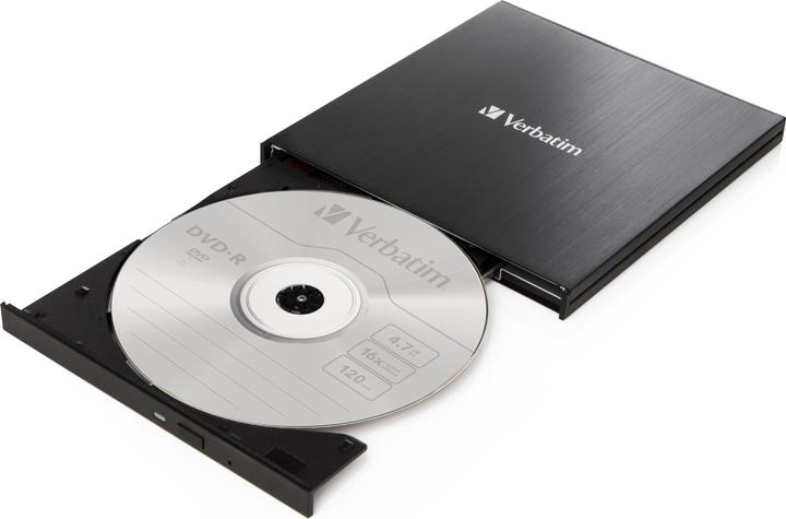 Image du produit Verbatim Simline CD / DVD ReWriter USB-C (Graveur de DVD)