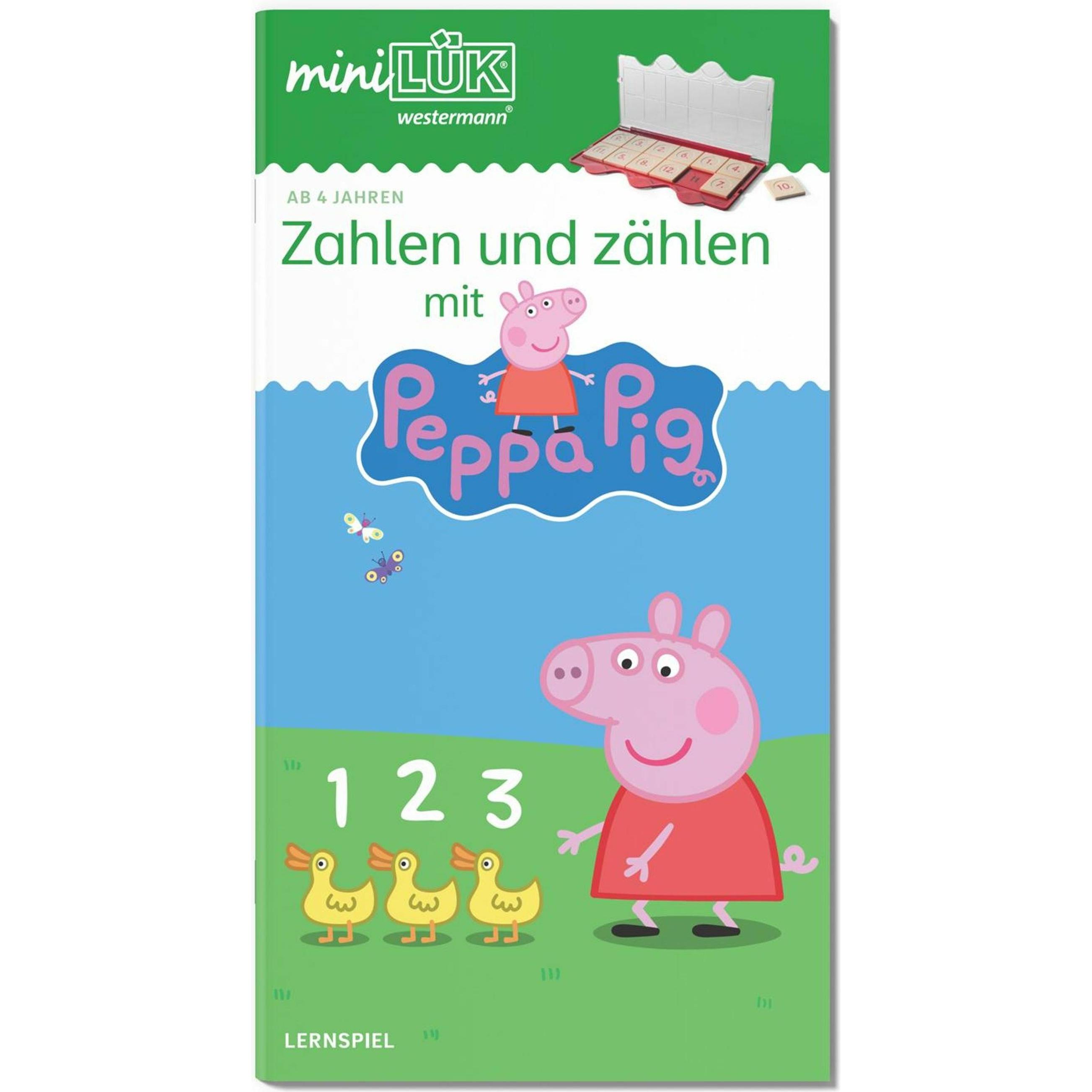 mini Zahlen & zählen Peppa Pig, Schulbücher