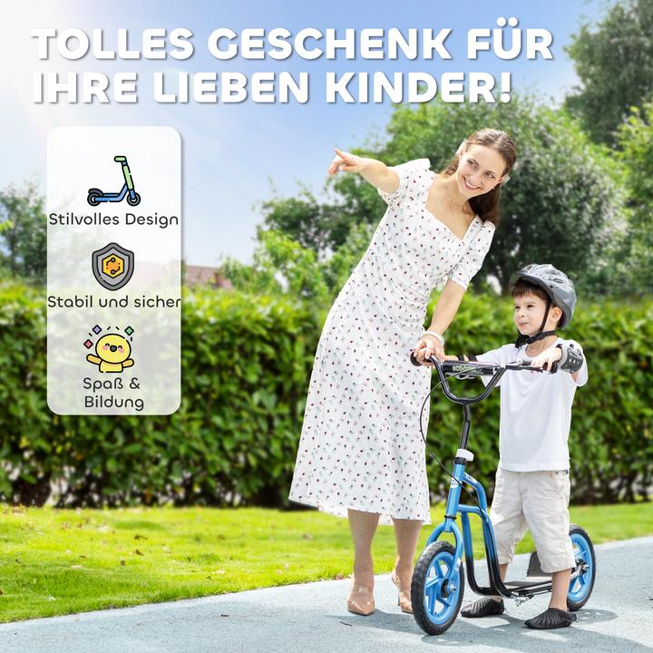Actual product image Aiyaplay Kinderscooter Stahl, Kunststoff Blau