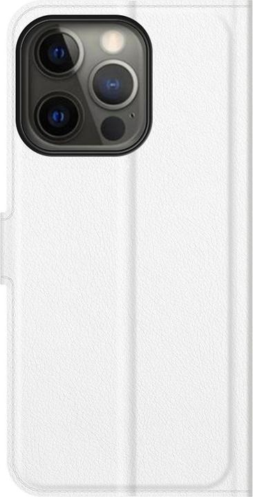 Actual product image Cover-Discount iPhone 13 Pro - Leather case cover white (Apple iPhone 13 Pro)