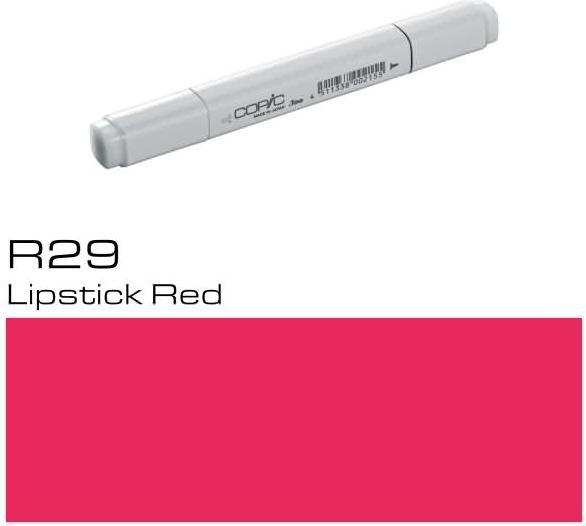 Actual product image Copic Graphic marker Classic type R - 29 (R29 - Lipstick Red, 1 x)