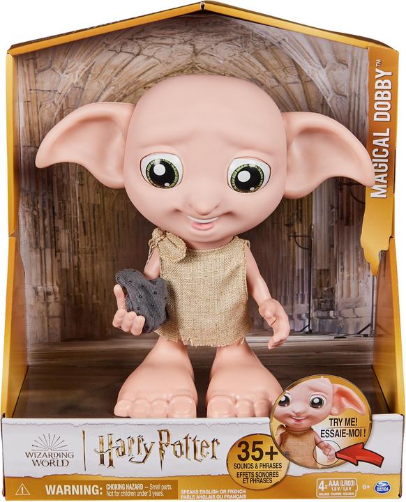 Actual product image Spin Master Harry Potter Interactive Dobby