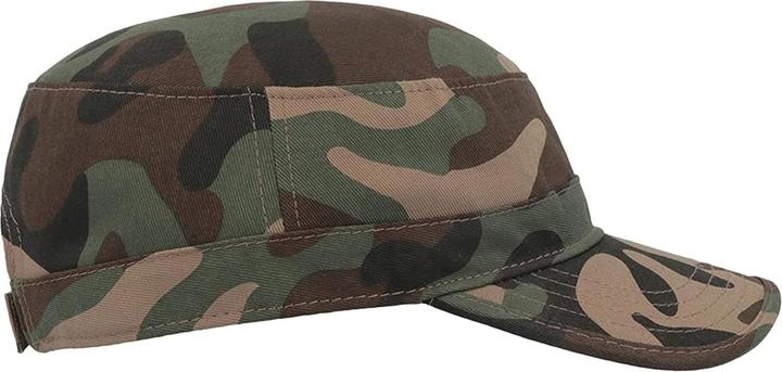 Produktbild Atlantis Tank gebürstete Baumwolle Military Kappe (2 StückPackung) (One Size)