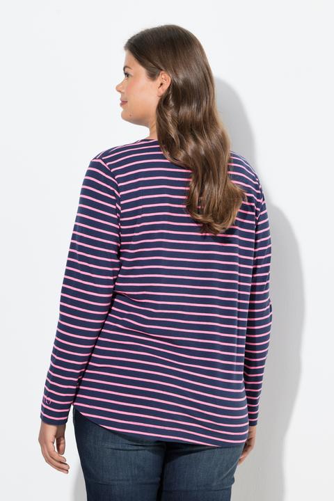Produktbild Laurasøn Ringelshirt, Langarm, Rundhalsausschnitt (48)