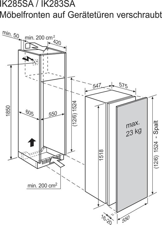 Actual product image Electrolux IK285SAR (262 l)