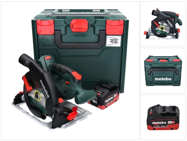 Actual product image Metabo KS 18 LTX 57 Cordless hand-held circular saw 18 V 165 x 20 mm ( 601857840 ) + 1x rechargeable