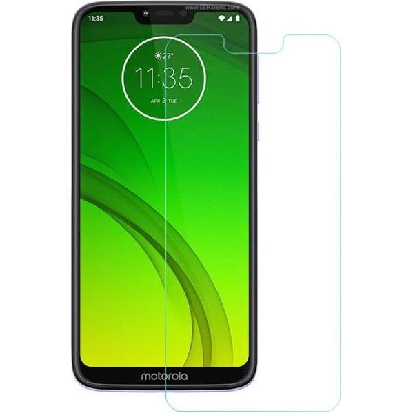 Thumbnail - MU Budget Schutzglas Displayschutz (1 Stück, Motorola Moto G7 Power), Smartphone Schutzfolie, Transparent
