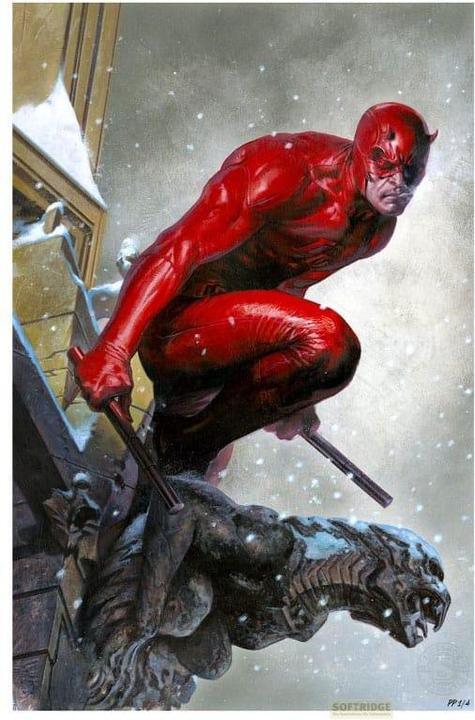 Sideshow Marvel Kunstdruck Daredevil 61 x 41 cm - ungerahmt (41 x 61 cm)