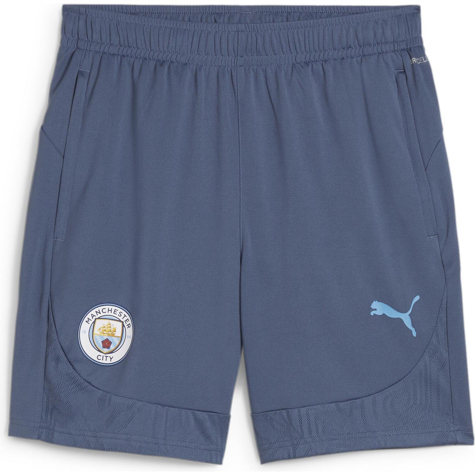 Puma, Herren, Sporthose, MCFC Training Shorts (XL), Blau, XL