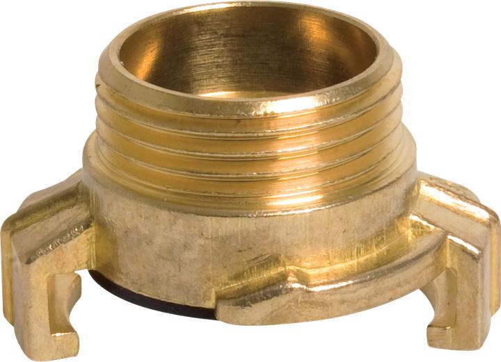 Produktbild Mega Gewindestück Messing Aussengewinde 3/4 ″ (Kupplung, 19 mm)