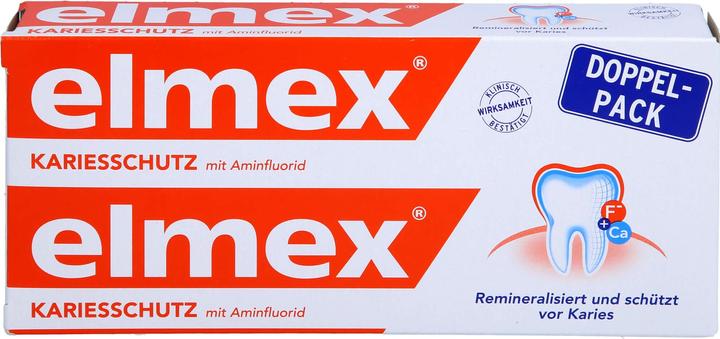 Produktbild Elmex Zahnpasta Doppelpack, 2X75 ml ZPA (150 ml)