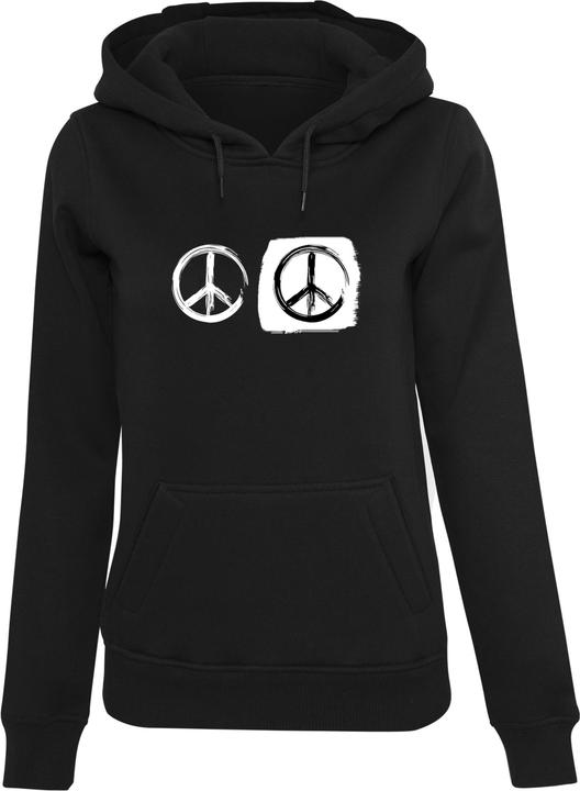Image du produit Merchcode Ladies Peace - Double Peace Black Hoody - 173327 (L)