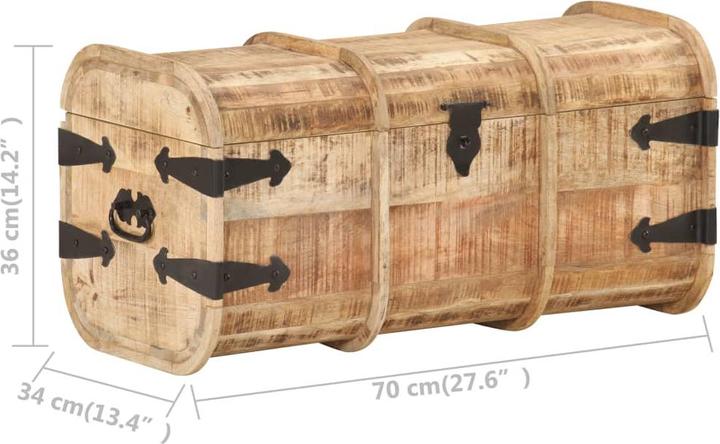 Image du produit vidaXL Aufbewahrungstruhe (34 cm, 2x)