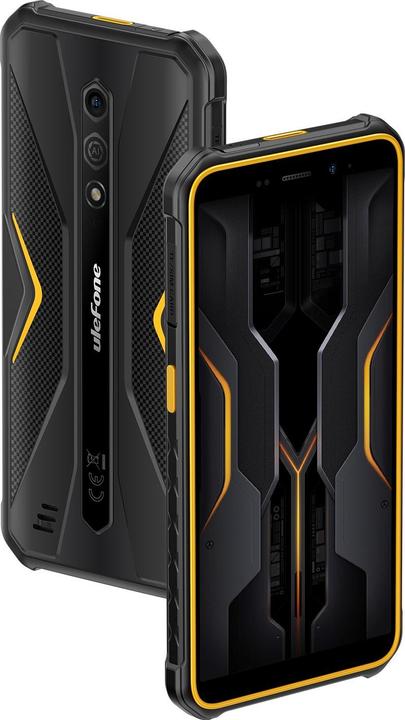 Produktbild Ulefone Smartphone Armor X12 Pro 4GB/64GB (etwas orange) ohne Ladegerät (64 GB, Schwarz, Orange, 5.45", Dual SIM, 2G)