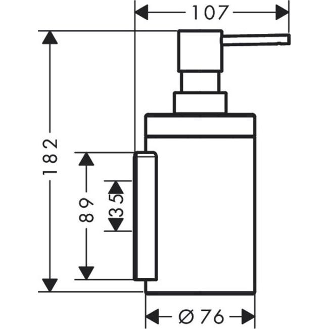 Thumbnail - Axor, Seifenspender + Seifenschale, Universal Circular Lotionspender, 42810
