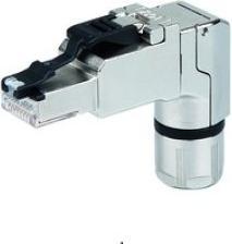 Produktbild Telegärtner Cat6 RJ45 MFP8 right angle shielded plug