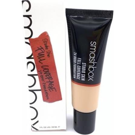 Smashbox, Fondotinta, Studio S Full Cover 24H Fond de Teint n. 2.4 (2.4, Leggero Medio Caldo e Pesca)