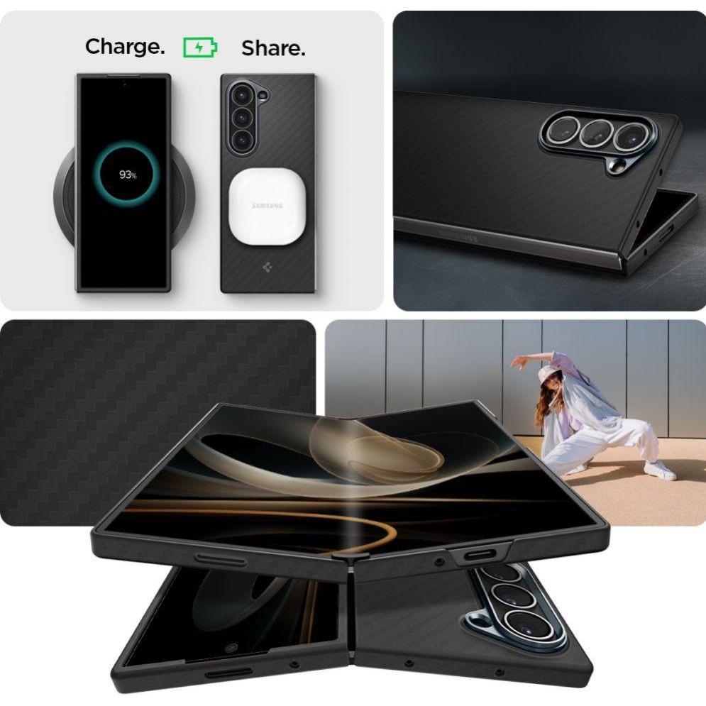 Thumbnail - Spigen None (Samsung Galaxy Z Fold6), Smartphone Hülle, Schwarz