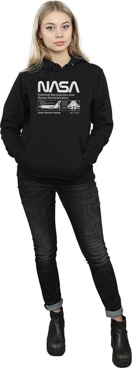 Image du produit Nasa Sweat à capuche navette spatiale Femmes/Ladies (L)