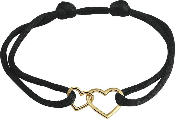 Image du produit Marie Marie-Celeste Armband Satijn Herzen (26 cm, Or jaune 14 carats)