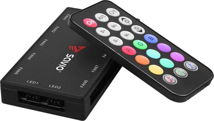 Produktbild Savio FAN-01 WHITE (120 mm, 4x)