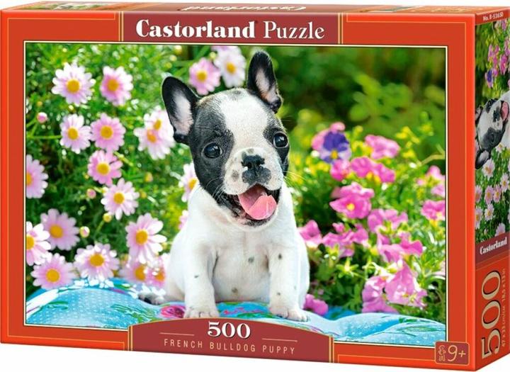 Castorland Puzzle cucciolo di bulldog francese 500 pezzi (500 pezzi)
