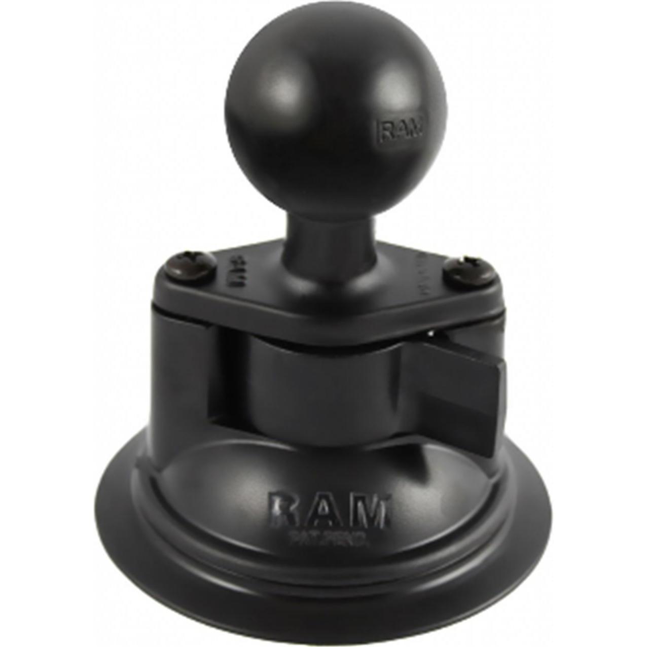 Rammount RAM Saugnapf-Basis, Smartphone Halterung, Schwarz