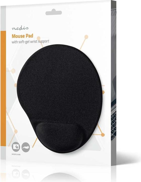 Produktbild Nedis Mouse Pad 215 mm Schwarz Schwarz