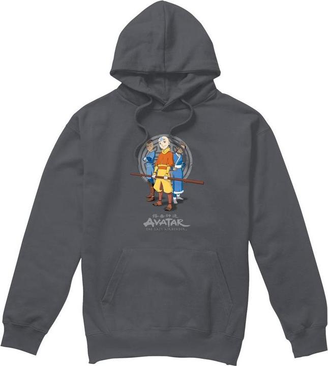 Immagine prodotto Avatar: The Last Airbender Team Avatar Felpa con Cappuccio Uomo (L)