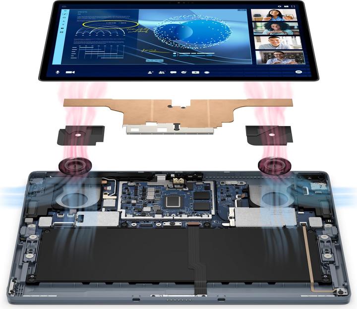 Actual product image Dell Latitude 7350 Detachable (13", 512 GB, 16 GB, DE, Intel Core Ultra 7 164U)