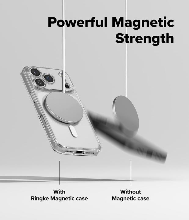 Image du produit Ringke Fusion Magnetic MagSafe Case für iPhone 17 Pro - Transparent (Apple iPhone 17 Pro)
