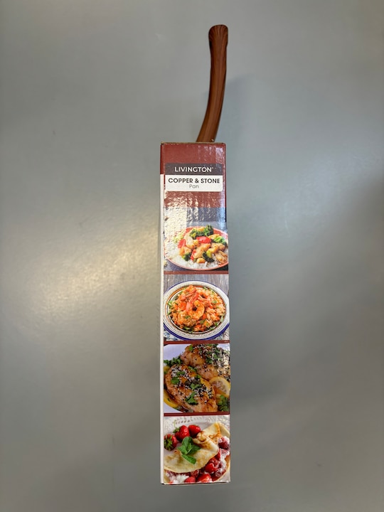 Actual product image Livington Copper & Stone Pan (25 cm, Frying pan, Copper, Aluminium, Steel)