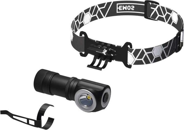 Actual product image Emos LED Rechargeable Headlamp, 500 lm, 120 m, Li-Ion 800 mAh (500 lm)