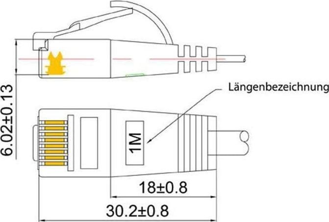 Immagine prodotto Wirewin Cavo di rete (UTP, CAT6, 10 m)
