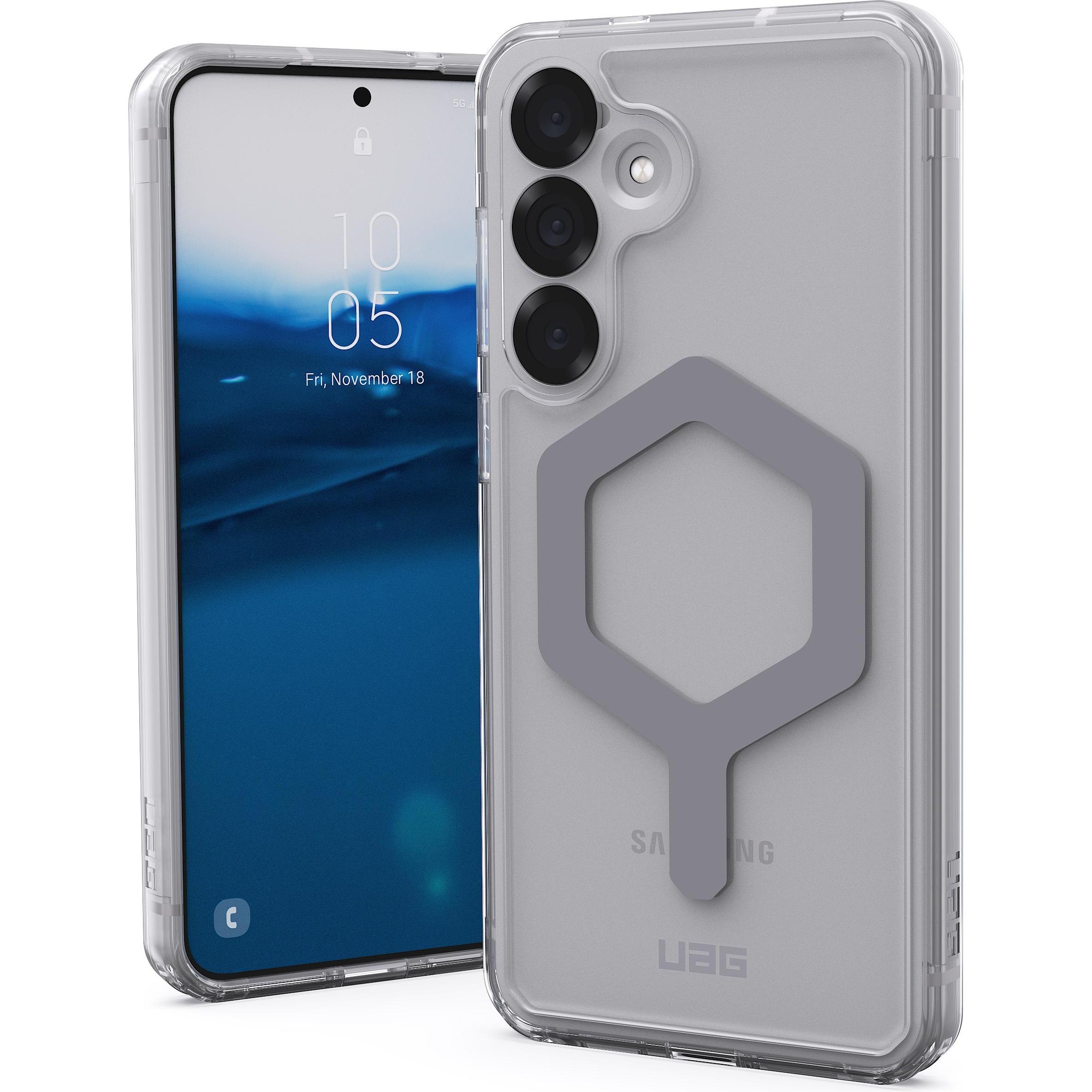 UAG Plyo Pro (Samsung Galaxy S25+), Smartphone Hülle, Transparent, Silber