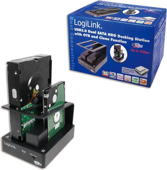 Actual product image LogiLink USB 3.0 Quick Port Dual