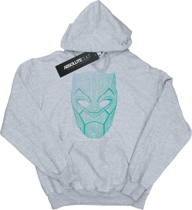 Produktbild Schwarzer Panther Stammesmaske Hoodie (S)