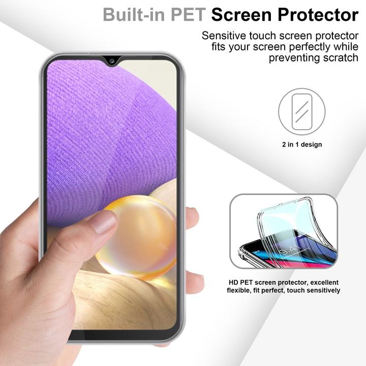 Produktbild Cadorabo TPU 360 Grad Case Hülle (Samsung Galaxy A33 5G)