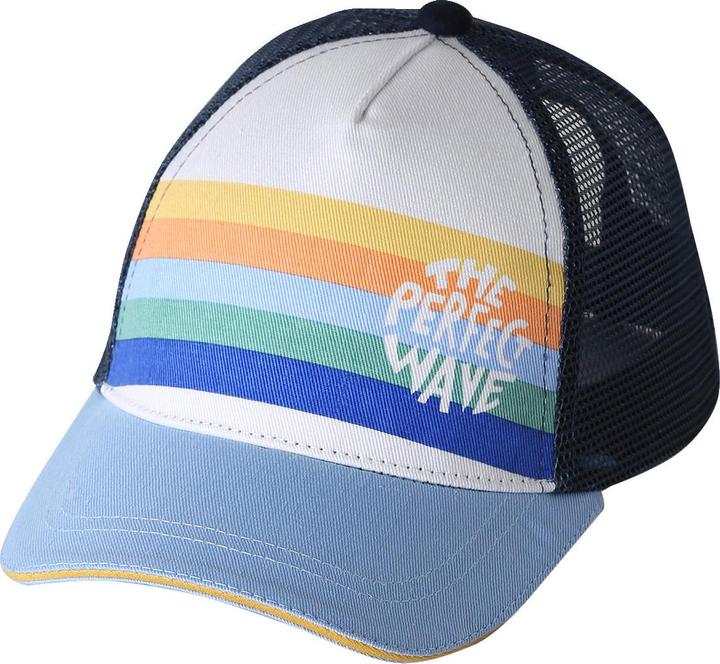 Produktbild Vertbaudet Kinder Cap Trucker-Style, Streifen und Mesh-Einsatz