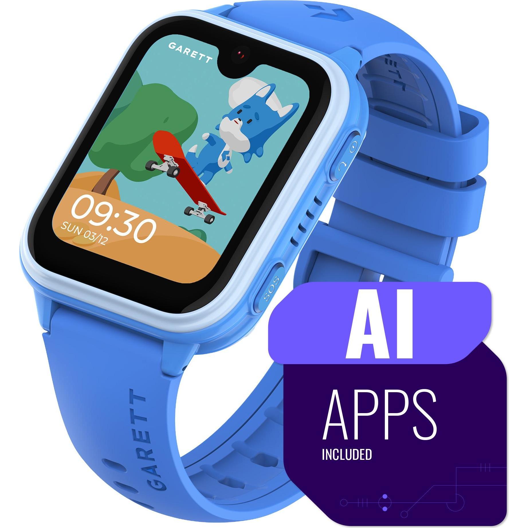 Garett Smartwatch Kids Vibe AI 4G Blue (4G), Smartwatch