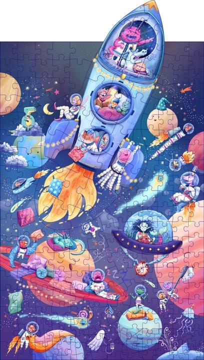 Produktbild FamilyFlow. Unser Familien-Puzzle. Grosse Teile für kleine Hände. Kleine Teile für grosse Hände: 200 (200 Teile)