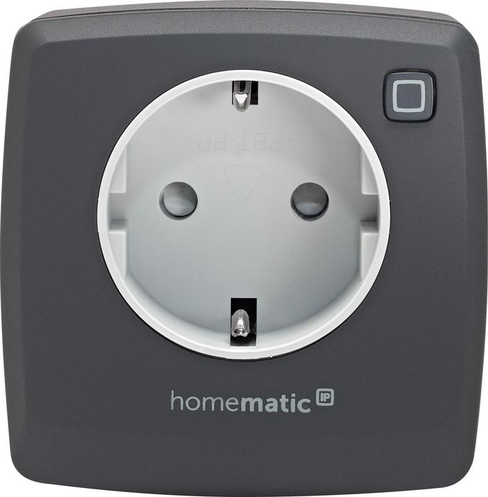 Homematic IP HmIP Schaltsteckdose anthrazit HmIP-PS-2